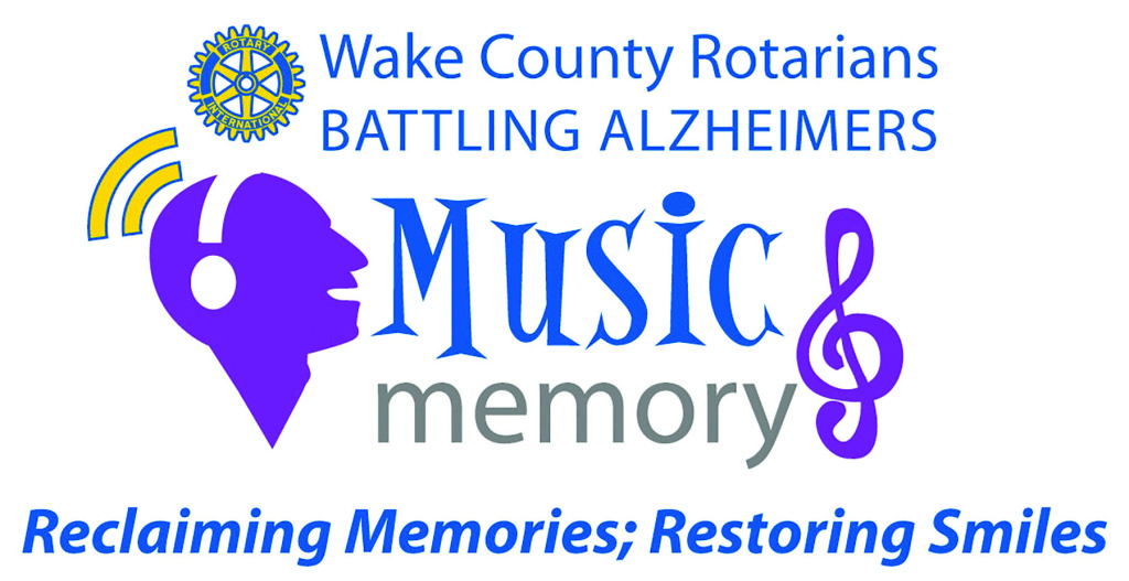 Wake County Rotary Music & Memory FNL Logo