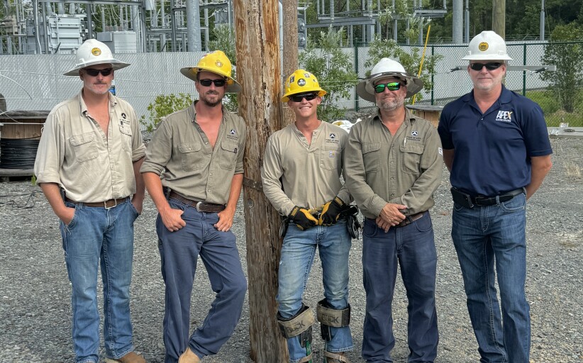 Apex Lineworkers – Keeping the Lights on With Dedication and Pride.  By Kimberly Gentry