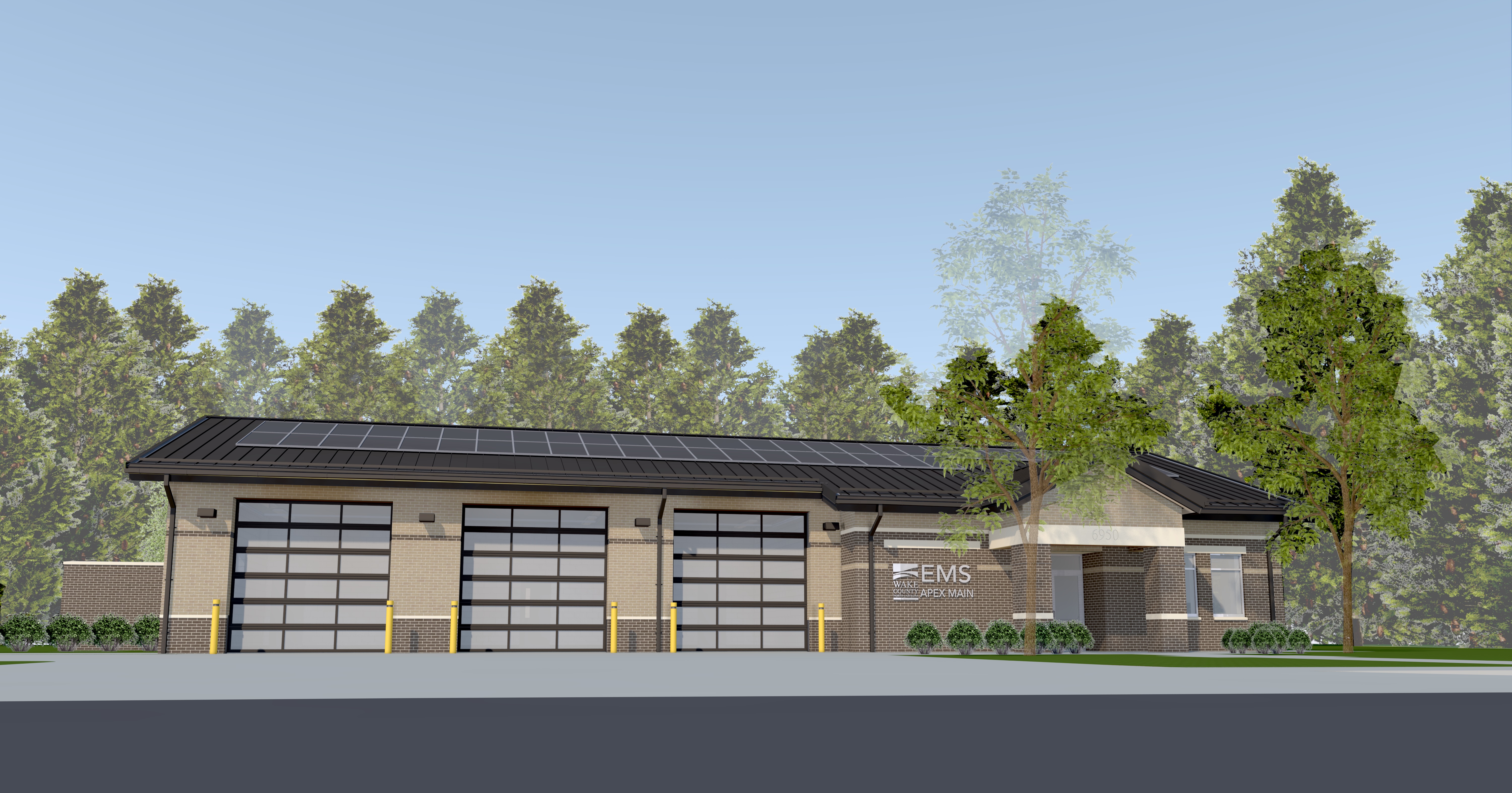 New EMS Station in Apex. BY Amy Iori