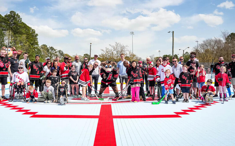 The Puck Drops Here!   BY Michael Laches