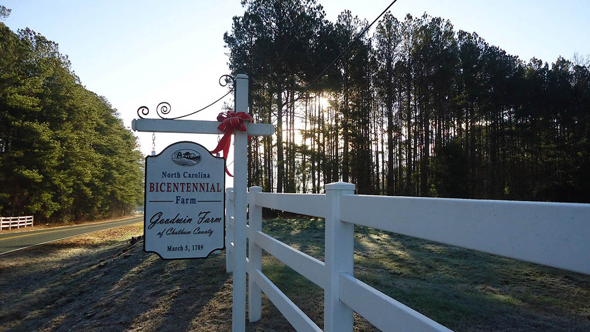 Apex Bicentennial Farms and the Goodwin Family Legacy