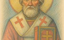 Santa - the Man, the Myth, the...Saint?