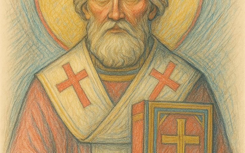 Santa - the Man, the Myth, the...Saint?
