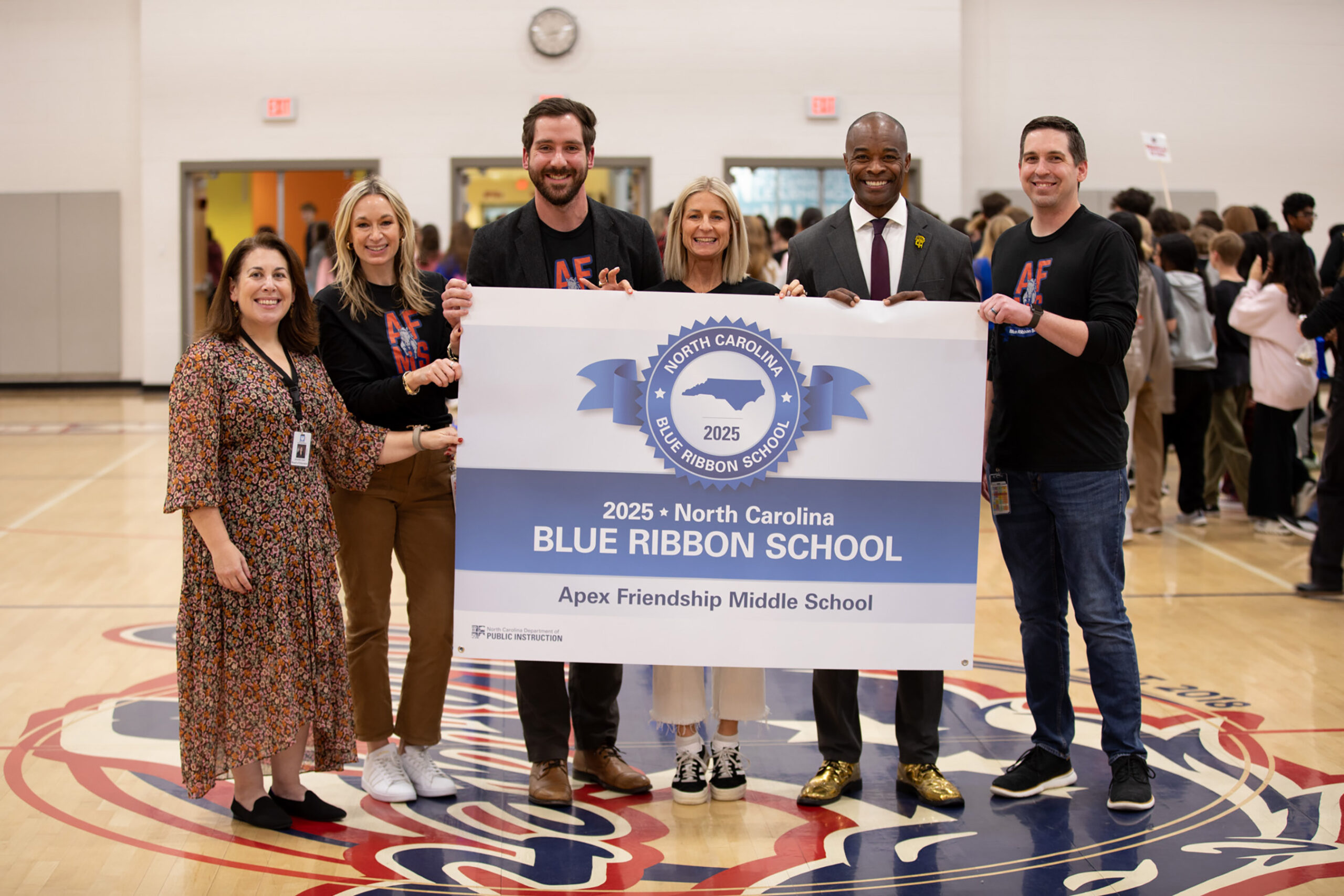 Apex Friendship Middle School Receives Prestigious NC Award